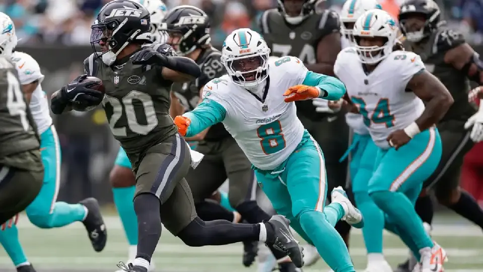 Matt Judon, en su etapa con los Miami Dolphins | AP