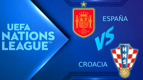Dónde ver España vs. Croacia: Canales y hora del partido de la UEFA Nations League