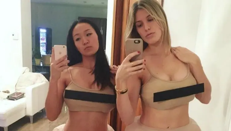 Bouchard se 'desnuda' como Kim Kardashian en Halloween