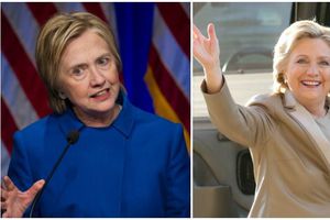 Hillary luce drástico cambio de imagen tras elecciones