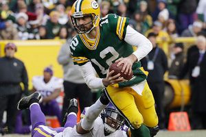 Rodgers y Green Bay le dan la estocada final a Vikings
