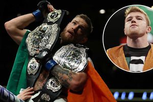 De la Hoya quiere enfrentar a McGregor con Canelo