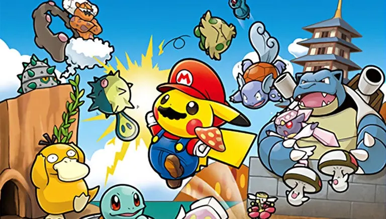 Mario y Pikachu se fusionan para formar icónico crossover