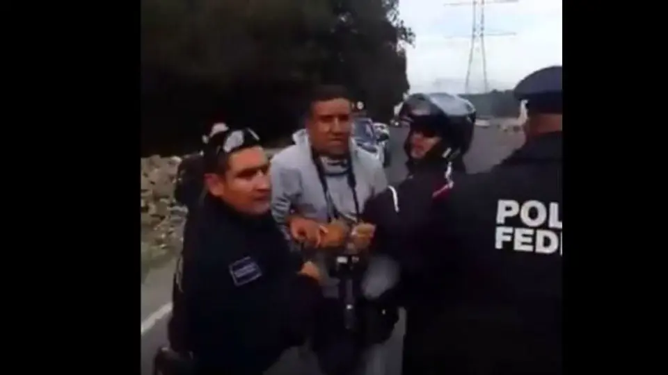 Policía Federal agrede a periodista en Edomex