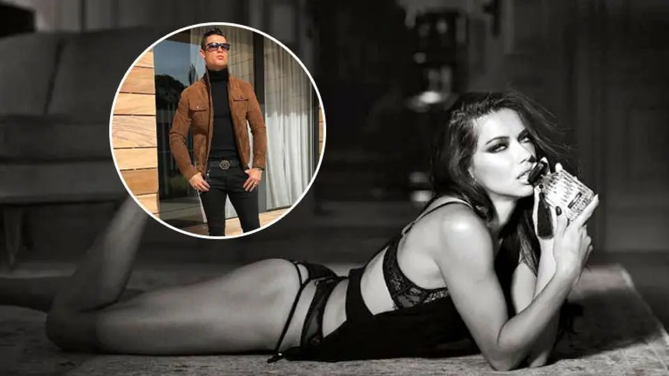 CR7 recibe encantador 'guiño' de Adriana Lima