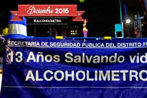 CDMX tendrá alcoholímetro 24 horas al día por Navidad