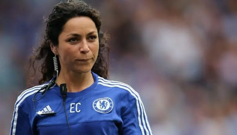 Eva Carneiro en un juego del Chelsea | ESPECIAL