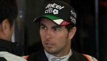 Checo, frustrado pero con optimismo para el GP de México