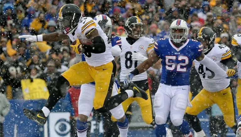 Le'Veon Bell, rey en victoria de Steelers sobre Bills
