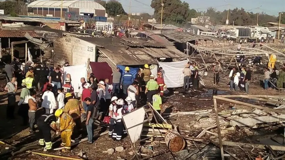 Explosión en Tultepec le da la vuelta al mundo