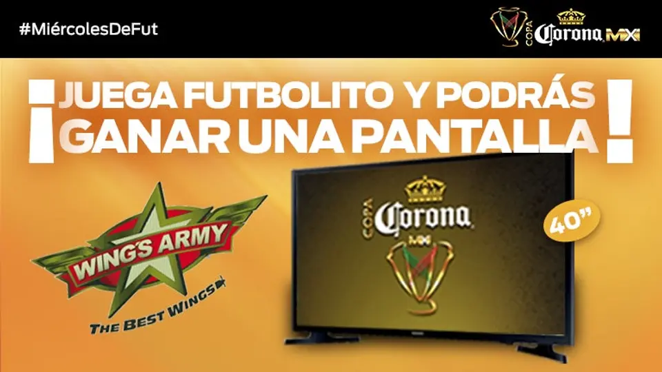 Participa en el torneo de futbolito de RÉCORD y Wings Army
