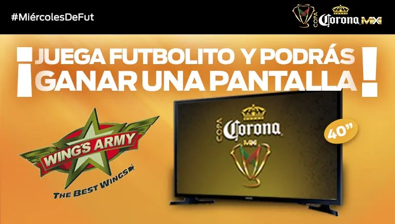 Participa en el torneo de futbolito de RÉCORD y Wings Army