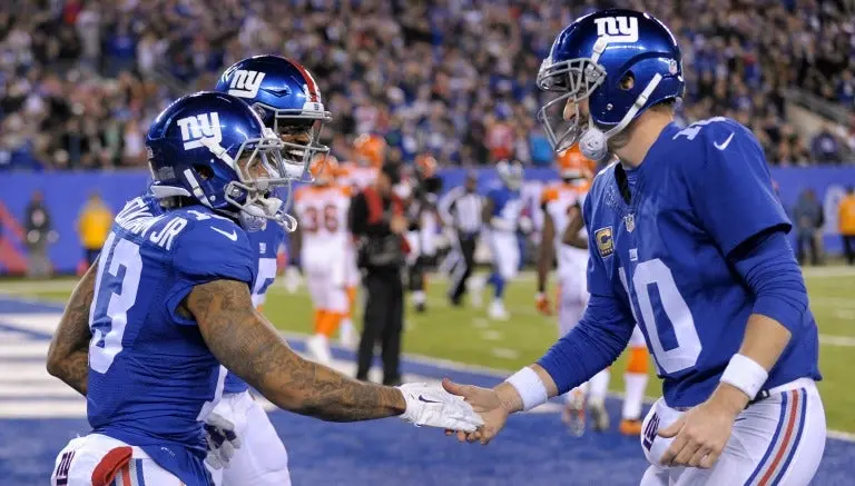 Manning se luce con 3 TD para que Giants derrote a Bengals