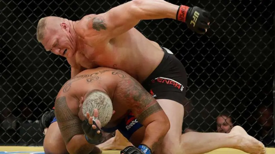 Brock Lesnar, suspendido un año por dopaje