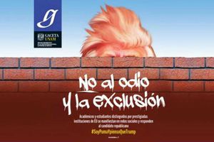 Académicos de UNAM critican discurso de Trump en redes