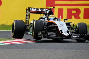 Checo Pérez largará sexto en el GP de Japón