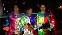 Arrestan en Mexicali a payasos tenebrosos
