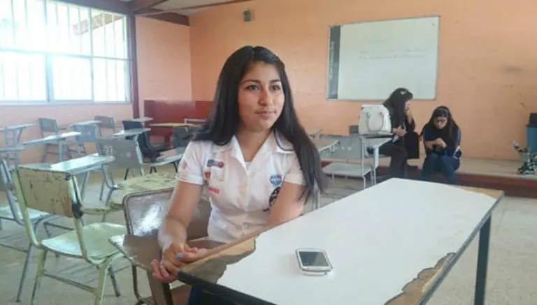 Estudiante mexicana crea un 'taco espacial'