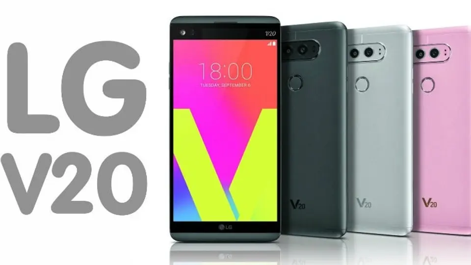 LG busca 'romper' el mercado con su nuevo smartphone V20