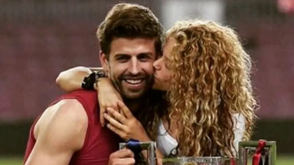 Shakira también fue la tercera en discordia para Piqué
