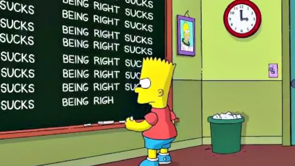 Los Simpsons lamentan haber predicho presidencia de Trump