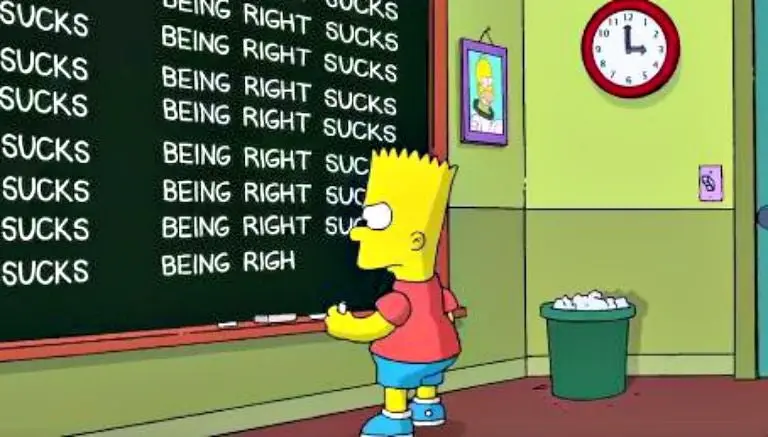 Los Simpsons lamentan haber predicho presidencia de Trump