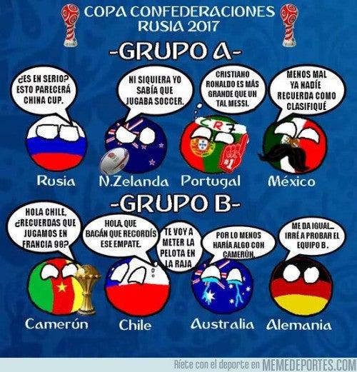 Los mejores memes previo al arranque de la Copa Confederaciones