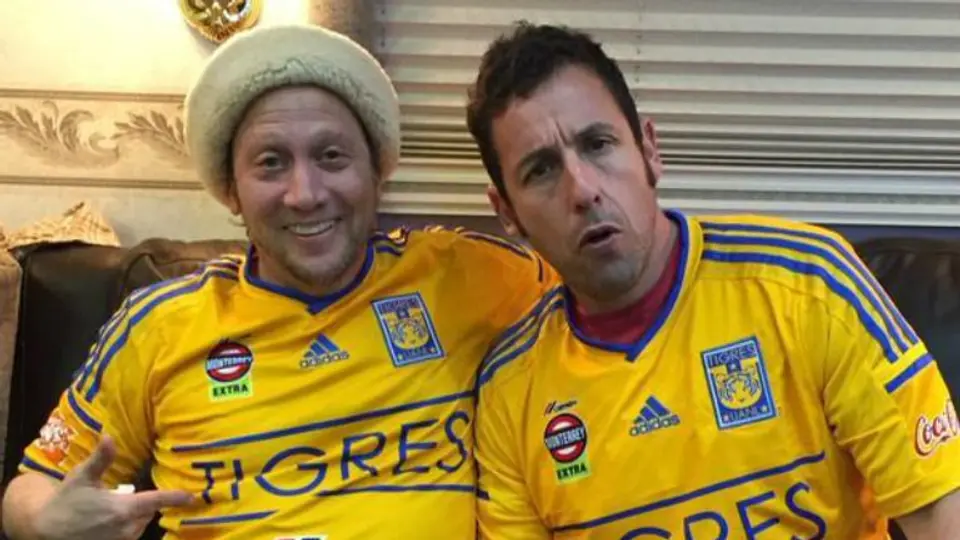 Rob Schneider y Adam Sandler festejan triunfo de Tigres
