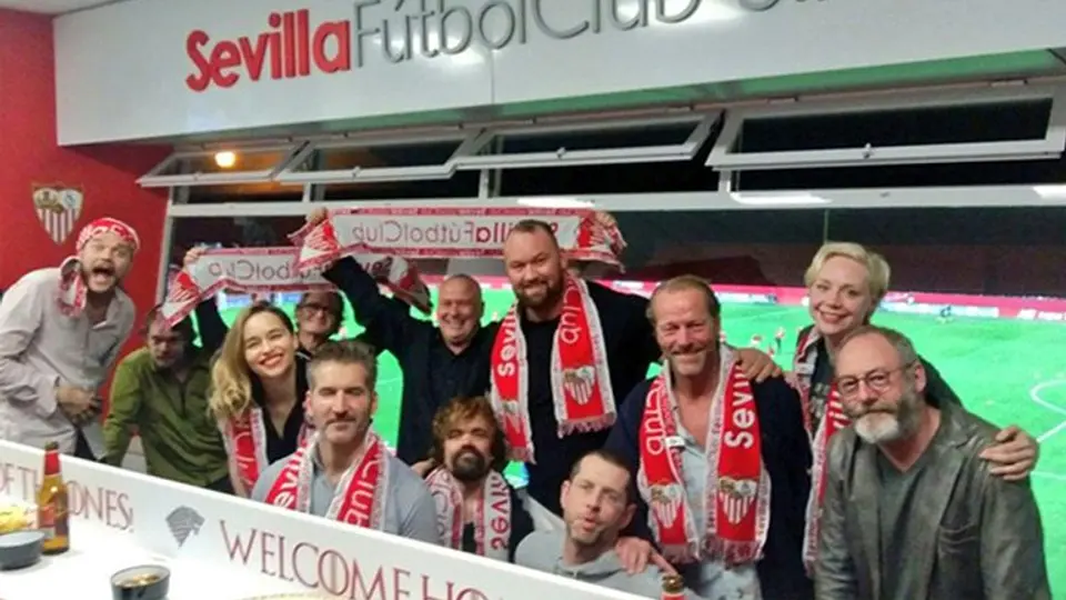 'Game of Thrones' apoya a Sevilla contra Barcelona