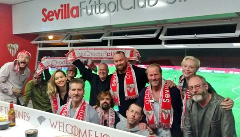 'Game of Thrones' apoya a Sevilla contra Barcelona