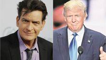 Charlie Sheen 'ruega' a Dios por la muerte de Donald Trump