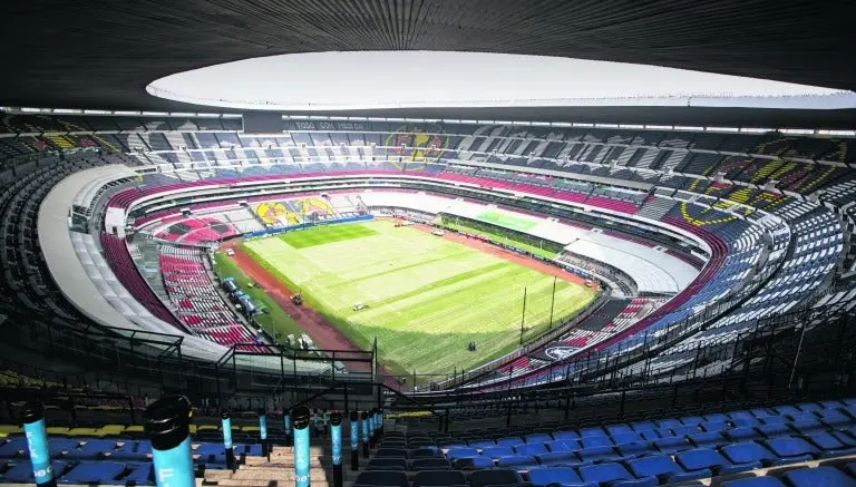 Estadio Azteca, casi listo para recibir a la NFL