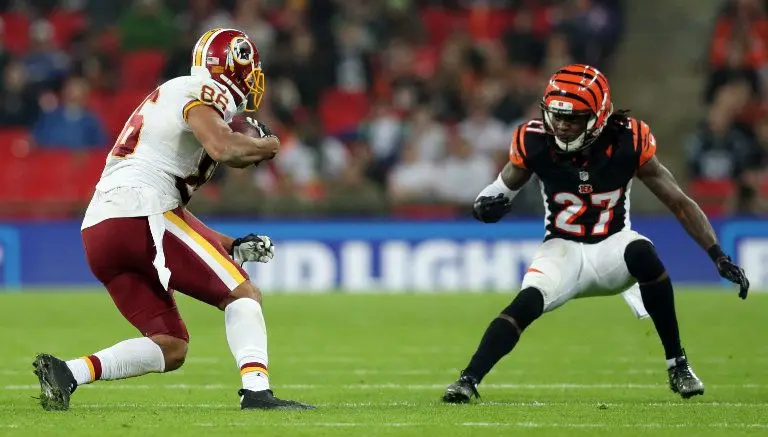 Bengals y Redskins protagonizan segundo empate del 2016