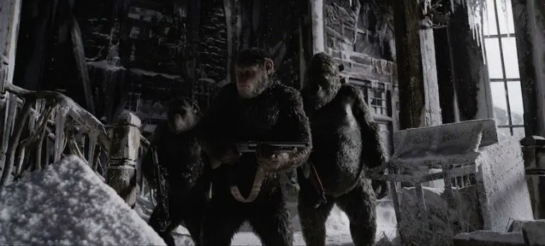 Revelan imágenes de nuevo filme de El Planeta de los Simios