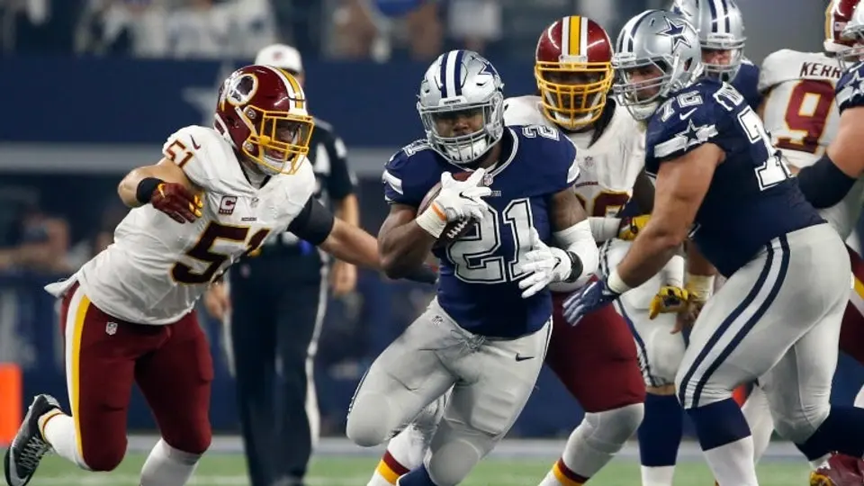 Cowboys 'da gracias' a Elliott en triunfo sobre Redskins