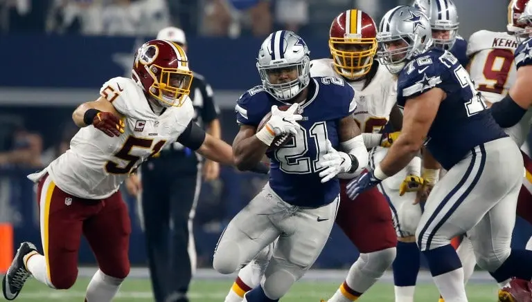 Cowboys 'da gracias' a Elliott en triunfo sobre Redskins