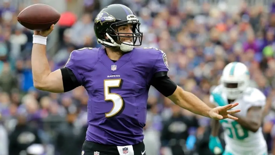 Flacco y Ravens cortan buena racha de Dolphins