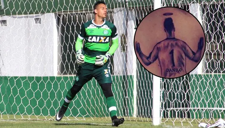 Meta del 'Chape', inmortalizado en tatuaje de su hermana