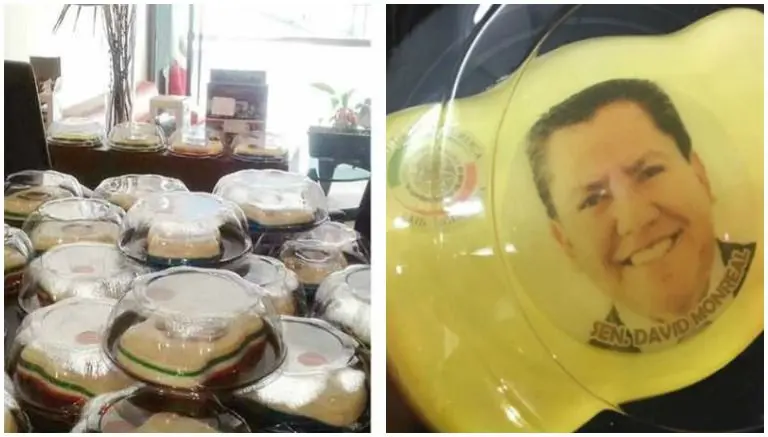 Senadores reciben costosas gelatinas de regalo decembrino