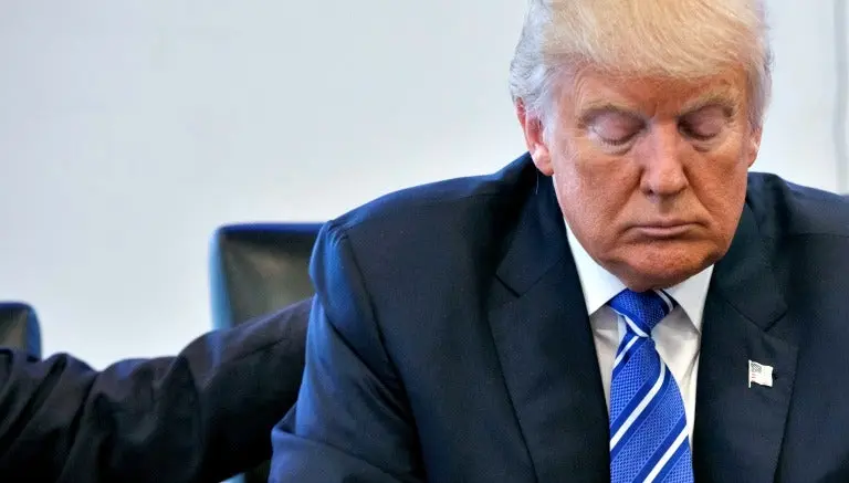 Donald Trump vive la peor crisis de su campaña