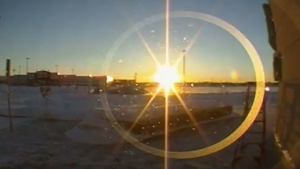 Habitante de Alaska captura increíble timelapse del sol