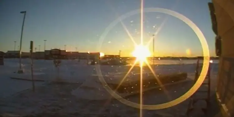 Habitante de Alaska captura increíble timelapse del sol