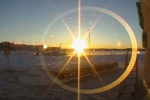 Habitante de Alaska captura increíble timelapse del sol