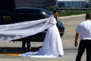 Novia muere tras caer helicóptero que la llevaba a su boda