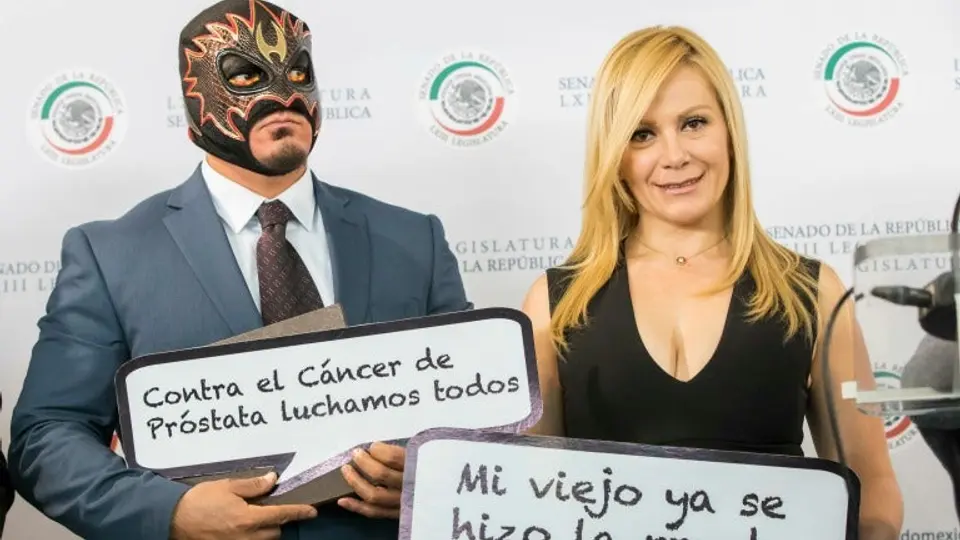 CMLL y Senado 'lucharán' contra el cáncer de próstata