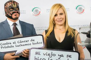CMLL y Senado 'lucharán' contra el cáncer de próstata