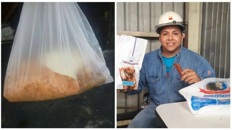 Hombre gana comida tras quejarse de lunch en bolsa