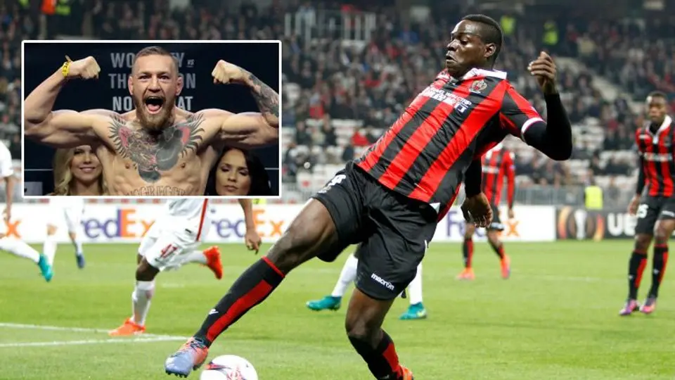 Mario Balotelli provoca y desafía a Connor McGregor
