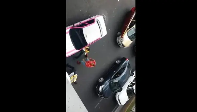 #LordTaxi se viraliza por golpear a oficiales de tránsito