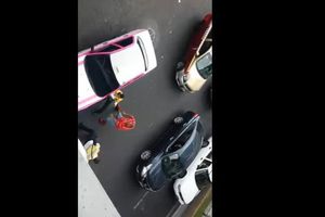 #LordTaxi se viraliza por golpear a oficiales de tránsito